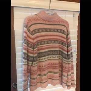 Croft&barrow chenille turtleneck sweater